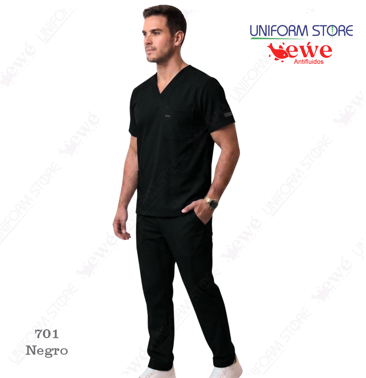 Uniforme Médico EWÉ 701 - Para Hombre - Imagen 6
