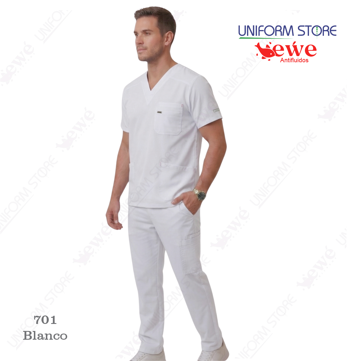 Uniforme Médico EWÉ 701 - Para Hombre - Imagen 7